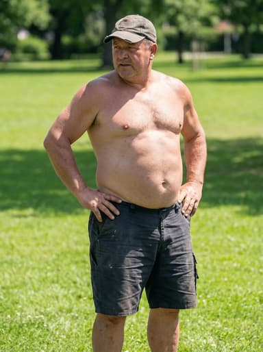 Body visualization example: 25% body fat · 10kg lost