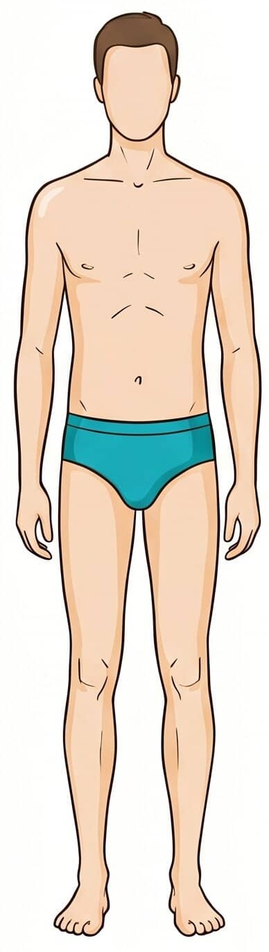 Rectangle body type example