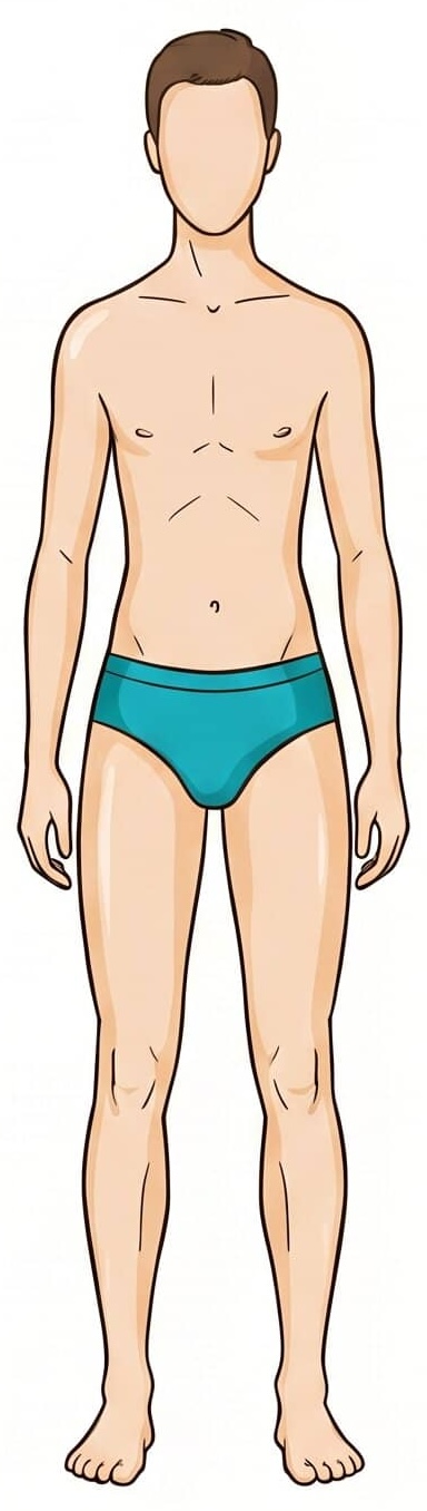 Triangle body type example